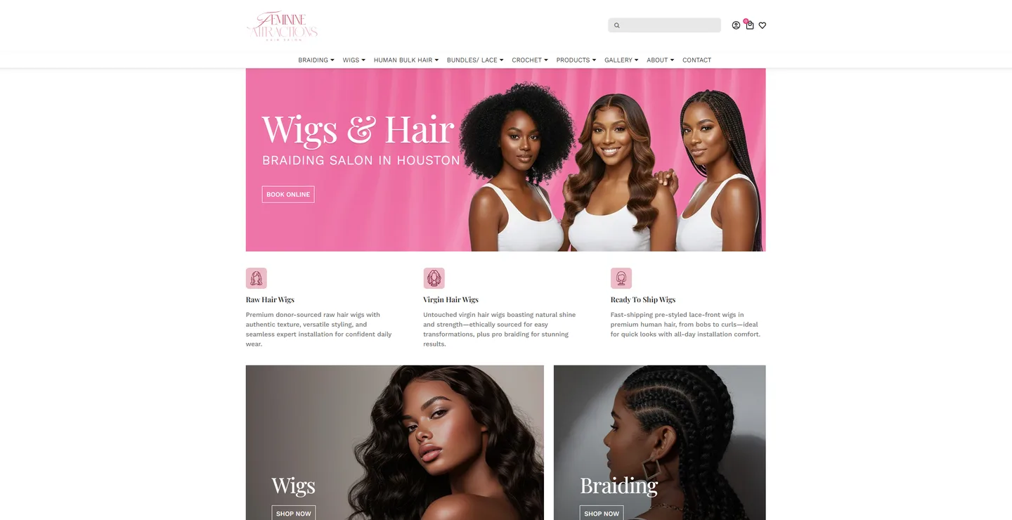 Feminine Attractions project preview